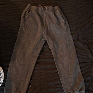 Cozy Charcoal Kids Joggers